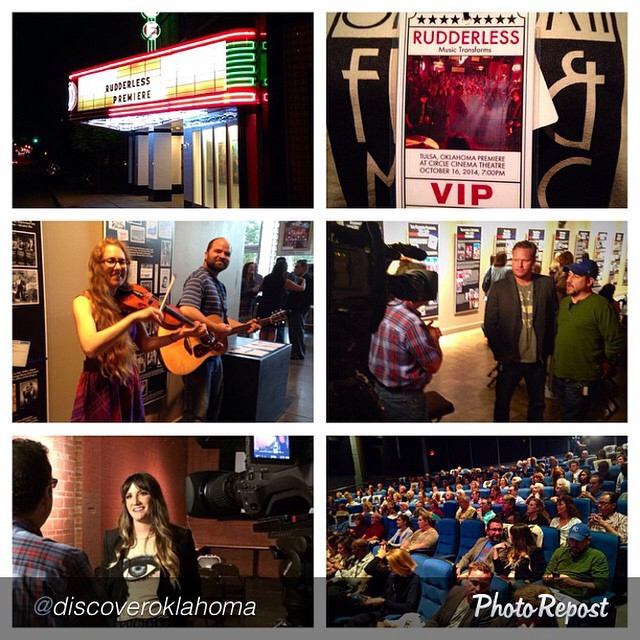 Oklahoma Film and Music Office, Circle Cinema, Rudderless, Casey and Minna, Casey Friedman, minna Biggs